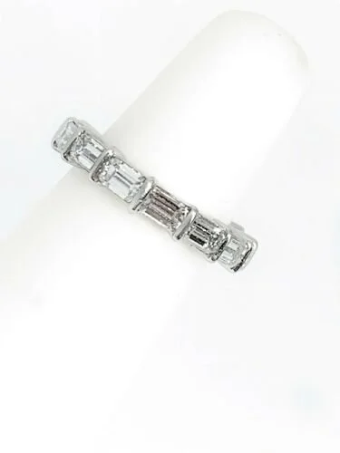 Tiffany Company Custom Designed Baguette Diamond Eternity Band DeWitt s Diamond Gold Exchange